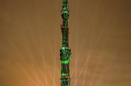 Ostankino Tower, Moscow, 2012