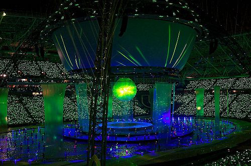 The opening ceremony XXVII of the Universiade in Kazan, 2013